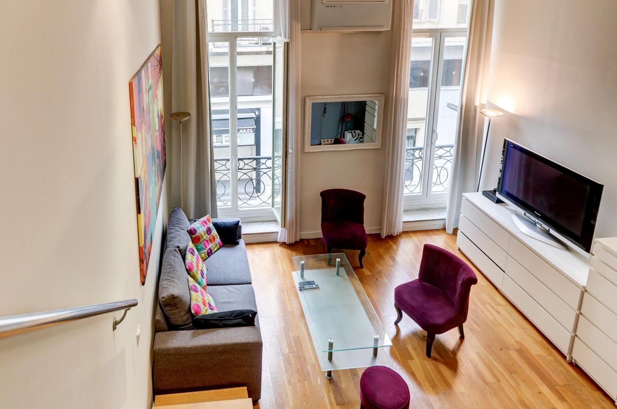 Spacieux Duplex - Zone Pietonne ニース エクステリア 写真